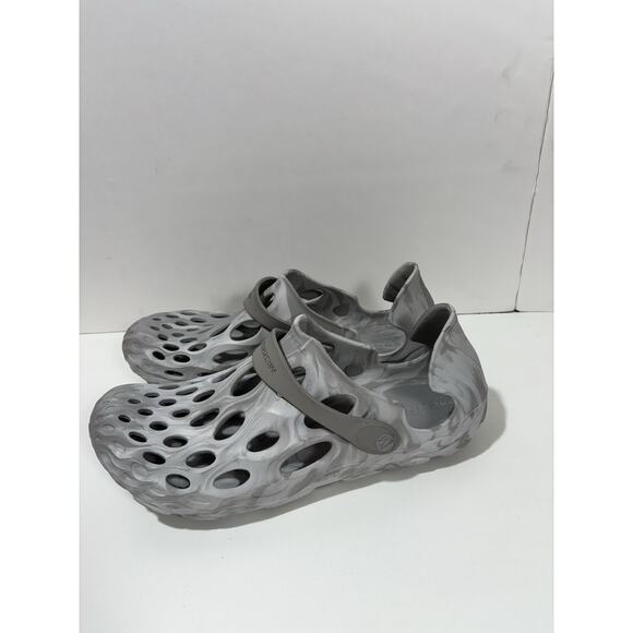 Merrell Men's Size 12 Hydro Moc Gray White Water Shoe Croc Sandal Slide On - Picture 1 of 9